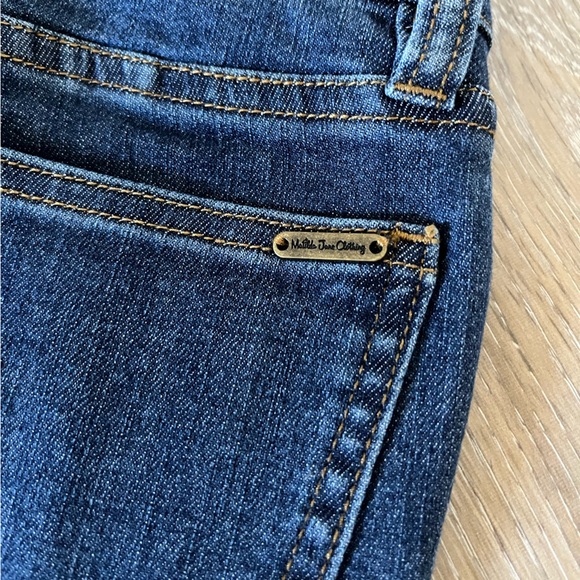 Matilda Jane Women’s Dark Wash Denim Skinny Jeans - Picture 9 of 10